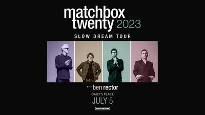 X106.5 is giving you the chance to see Matchbox Twenty and Ben Rector!