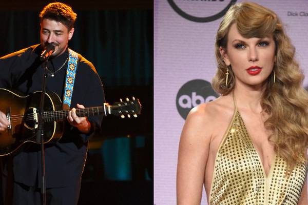 Marcus Mumford joins Taylor Swift for onstage collaboration during Vegas concert