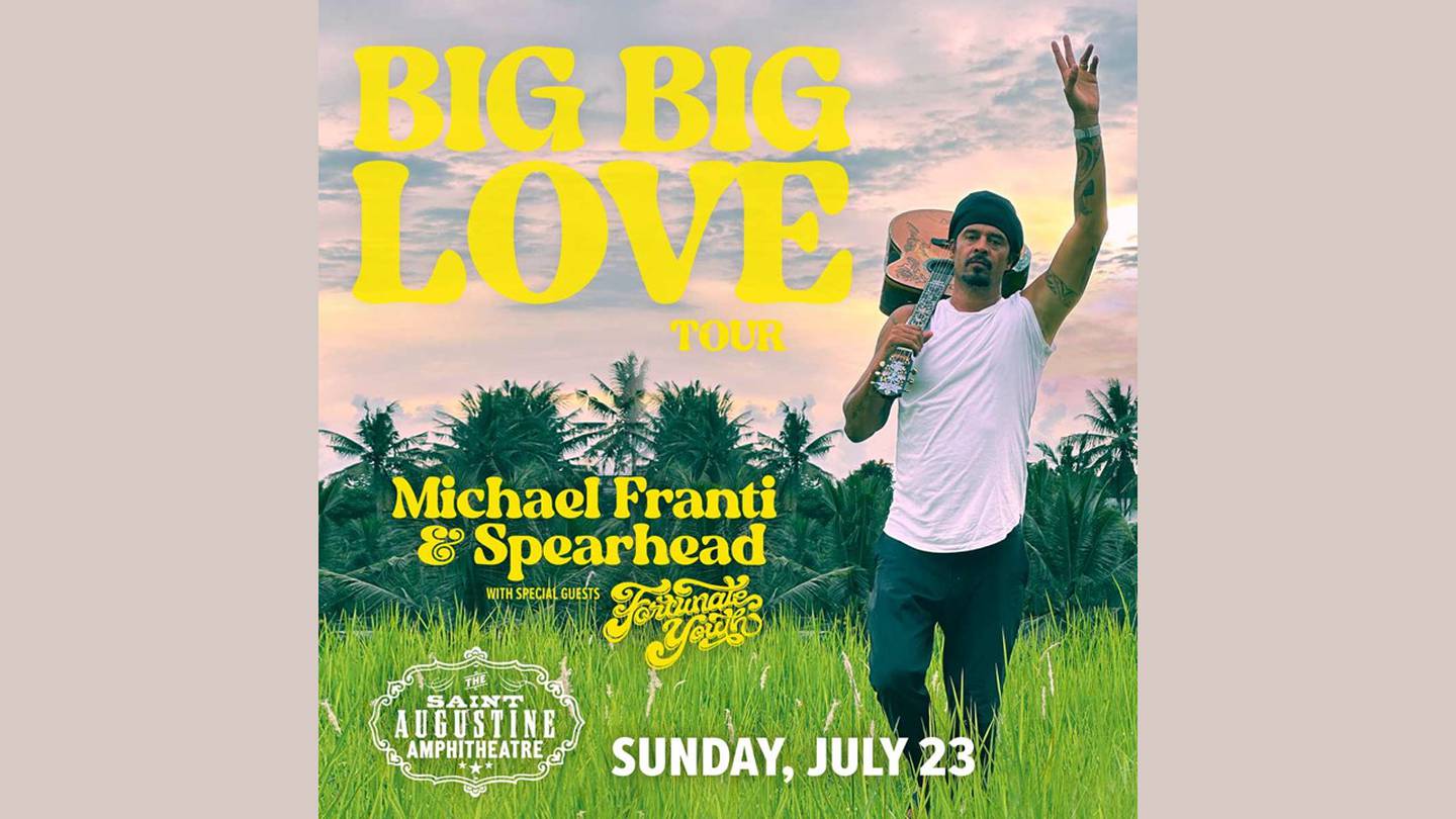 Enter to win a pair of tickets to see Michael Franti!